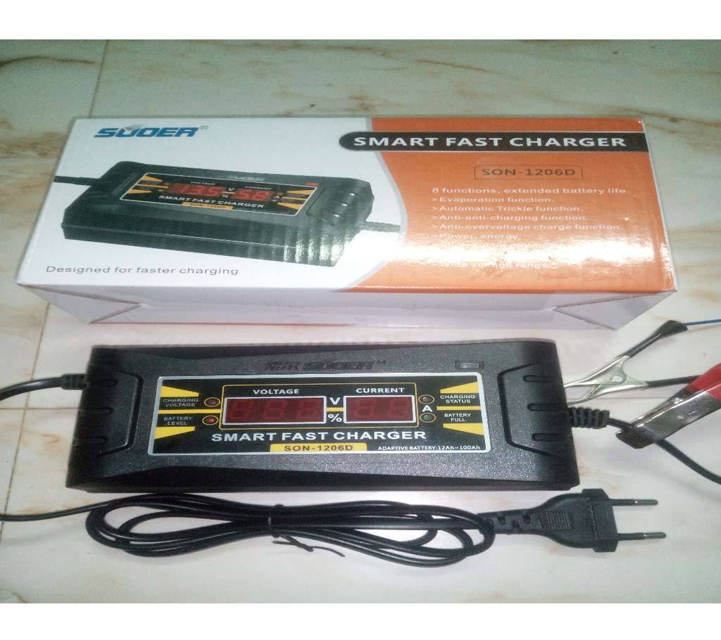 Battery Auto Charger Digital-6A বাংলাদেশ - 636084