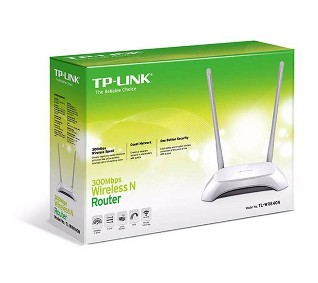 TP-LINK TL-WR840N Wi-Fi-ওয়্যারলেস রাউটার বাংলাদেশ - 703479