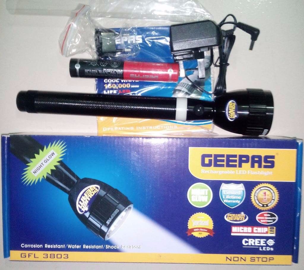 Geepas GFL-3803 LED Flashlight/ টর্চ লাইট বাংলাদেশ - 380876