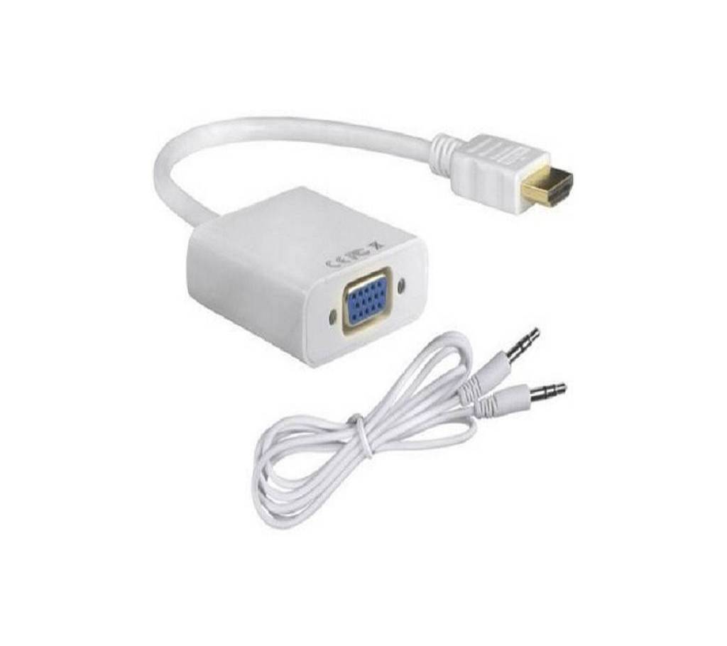 HDMI to VGA এডাপ্টার উইথ অডিও বাংলাদেশ - 744360