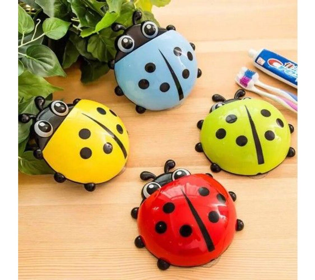 Ladybug শেপড টুথব্রাশ হোল্ডার (১পিস) বাংলাদেশ - 402156