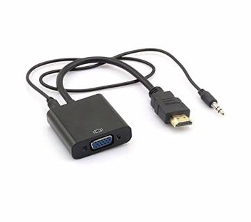 HDMI To VGA With Audio Adpater