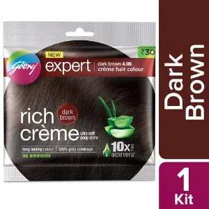 Expert Rich Crme Hair Colour - Dark Brown 20G + 20ml - INDIAN
