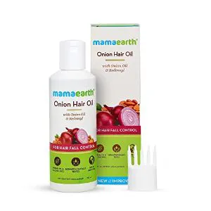 mamaearth-onion-oil-for-hair-growth-hair-fall-control-with-redensyl-150ml-indian
