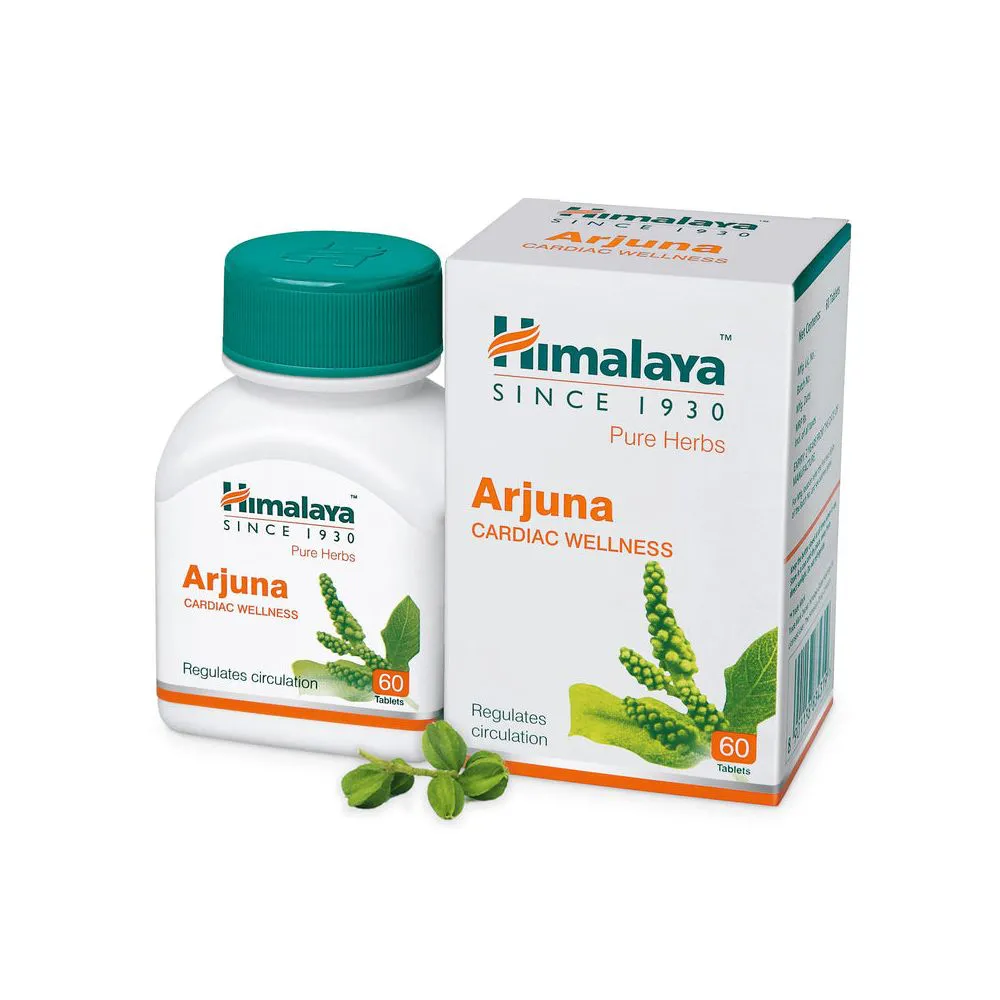 Himalaya Arjuna Cardiac Wellness - 60 Tablets India 