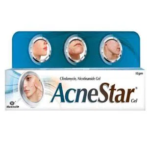 Acne Star Clindamycin and Nicotinamide Gel for Women - 22gm India