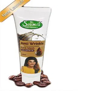 The Soumis Can Product Anti Wrinkle Face Wash With Coffee Oil - 100ML India