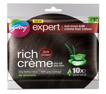 Godrej Expert Rich Creme Hair Color Natural Black 1.0 20g + 20ml India