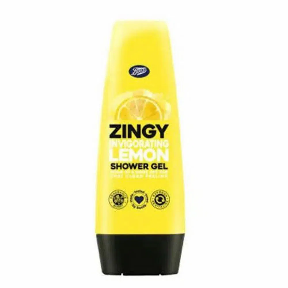 Zingy Invigorating Lemon Shower Gel 250ml UK
