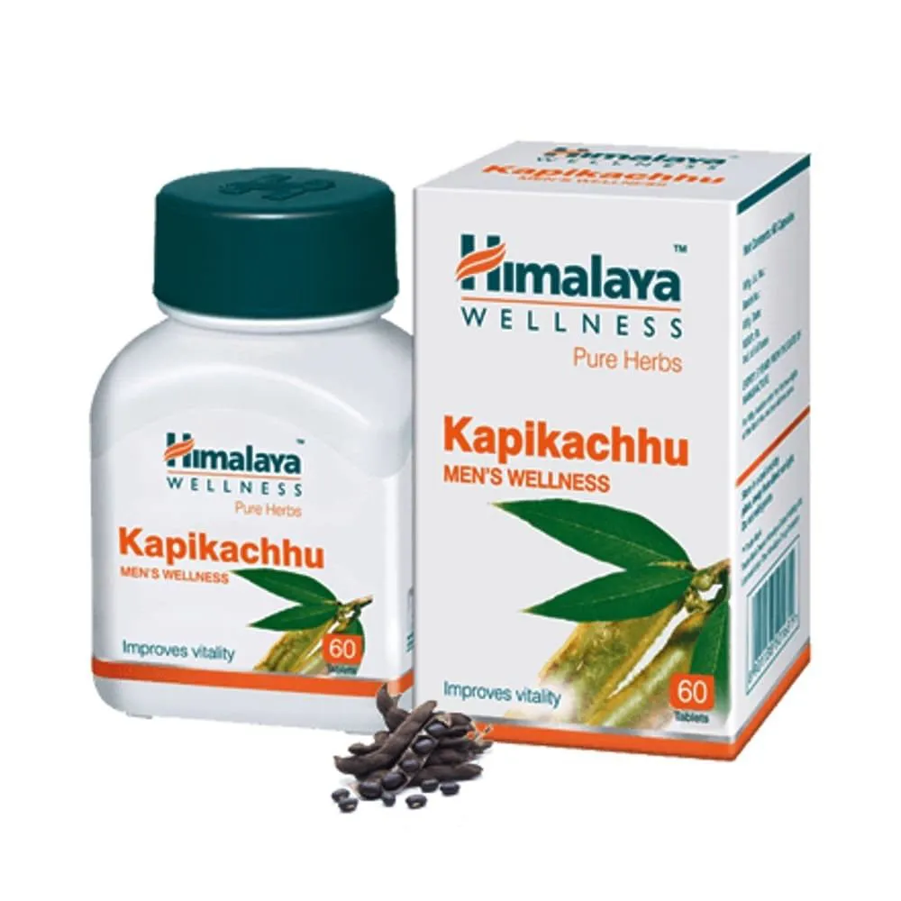 Himalaya Kapikachhu Tablets | Improves Sperm Quality And Motility - 60 Tablets India