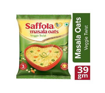 Saffola মাসালা ওটস, Veggie Twist, 39g Indian