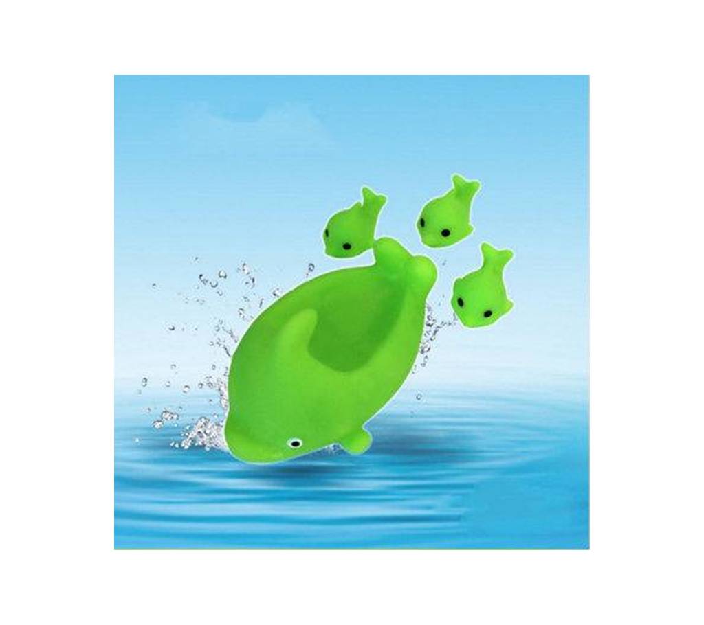 Rubber Dolphin Shaped Float Squeaky টয় বাংলাদেশ - 730639