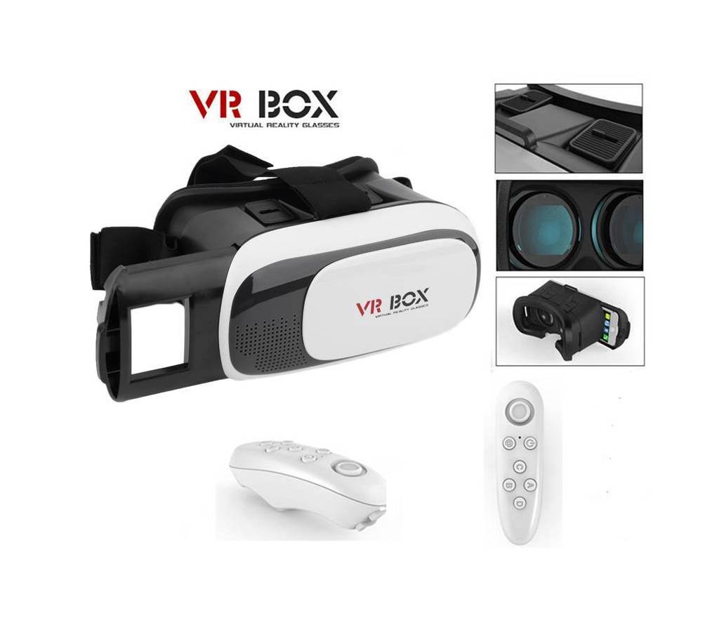 VR Box 2.0 ভার্চুয়াল রিয়েলিটি গ্লাসেস উইথ রিমোট বাংলাদেশ - 728547
