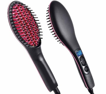 Ceramic Hair Straightener Brush 