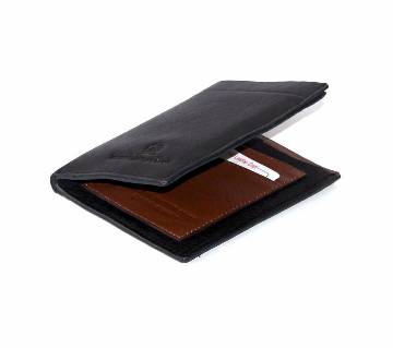 Gents regular shaped leather wallet 
