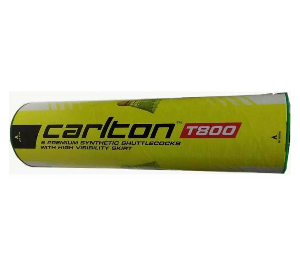 Carlton T800 ব্যাডমিন্টনন শাটল কক (কপি)- ৬ পিস বাংলাদেশ - 552455