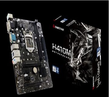 BIOSTAR Intel H410M H 10th Gen Socket 1200 মাদারবোর্ড