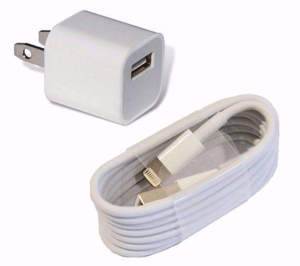 APPLE USB চার্জার অ্যান্ড ক্যাবল (কপি) বাংলাদেশ - 525604