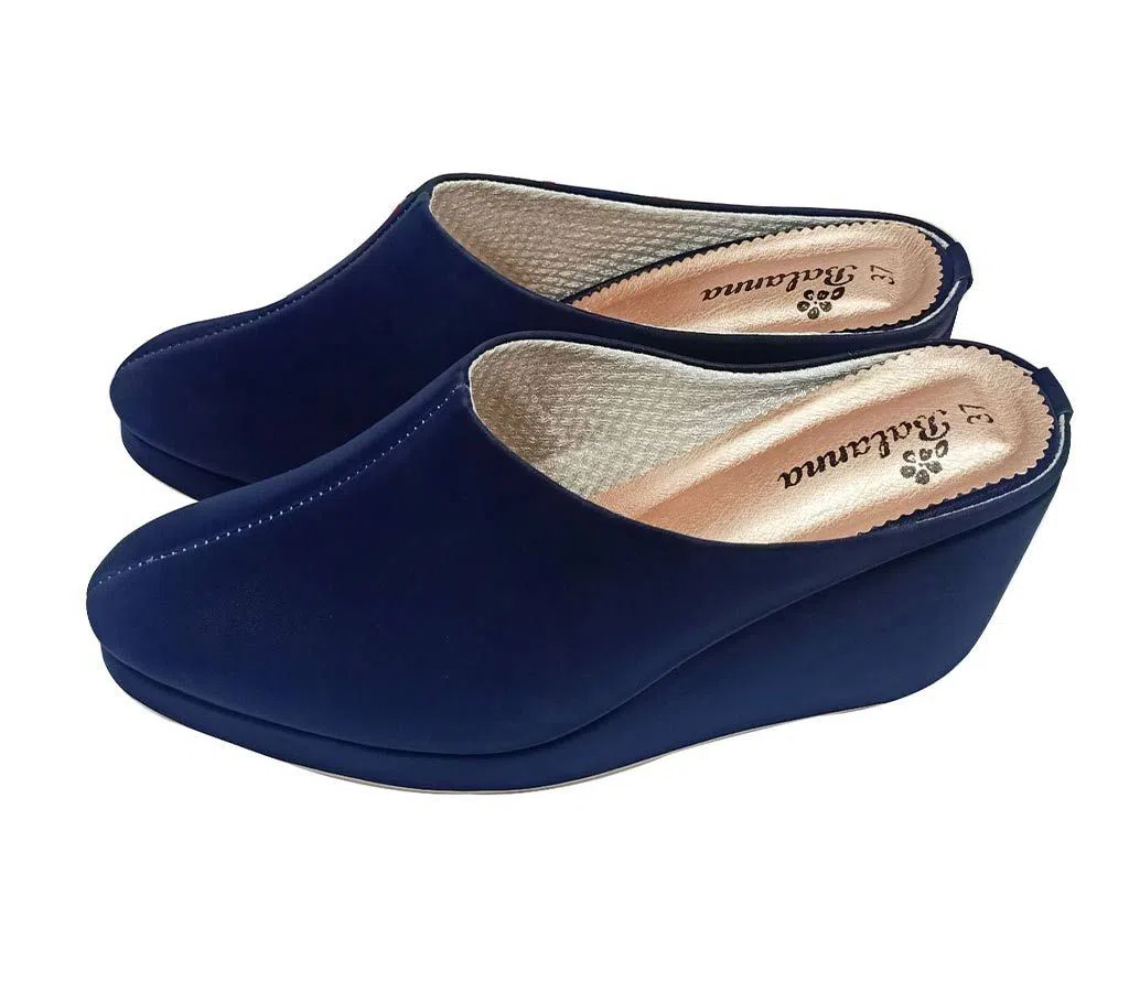 Ladies Boston Hill Half Shoes Blue 