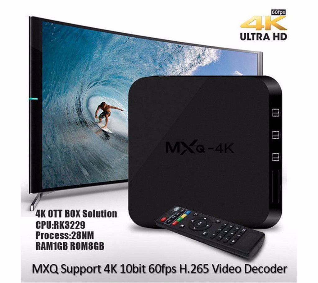 MXQ- 4K অ্যান্ড্রইয়েড টিভি বক্স- ১ জিবি বাংলাদেশ - 451326