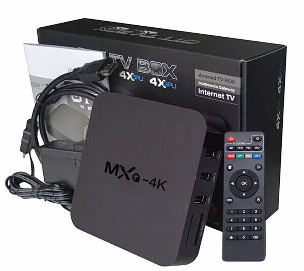 MXQ- 4K অ্যান্ড্রয়েড টিভি বক্স- ১ জিবি বাংলাদেশ - 451328