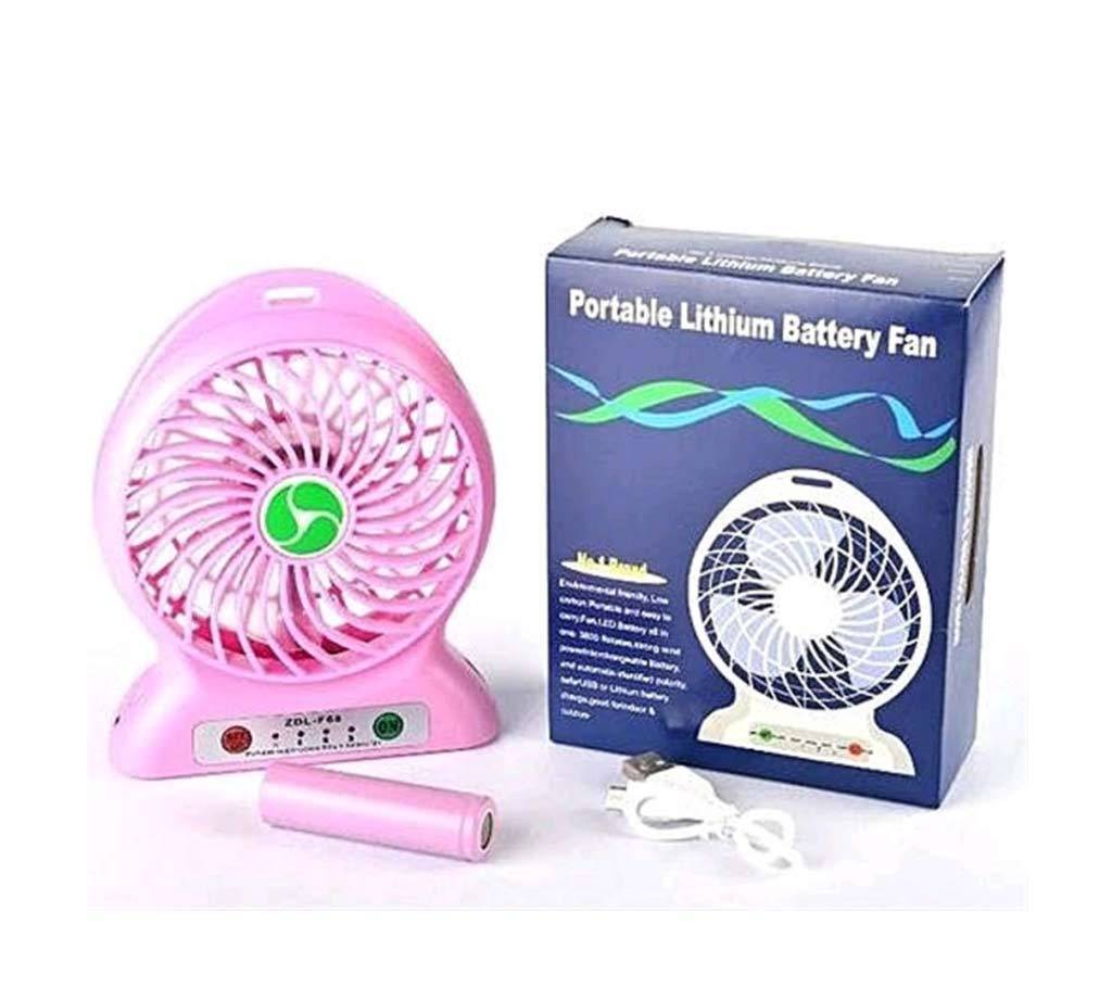 Mini USB Rechargeable Portable Fan বাংলাদেশ - 632889