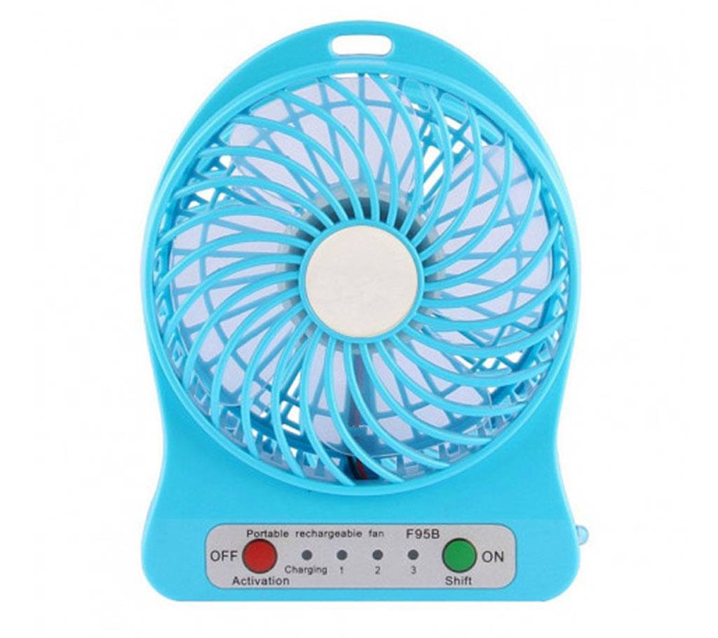 Mini Portable Rechargeable Fan বাংলাদেশ - 632893