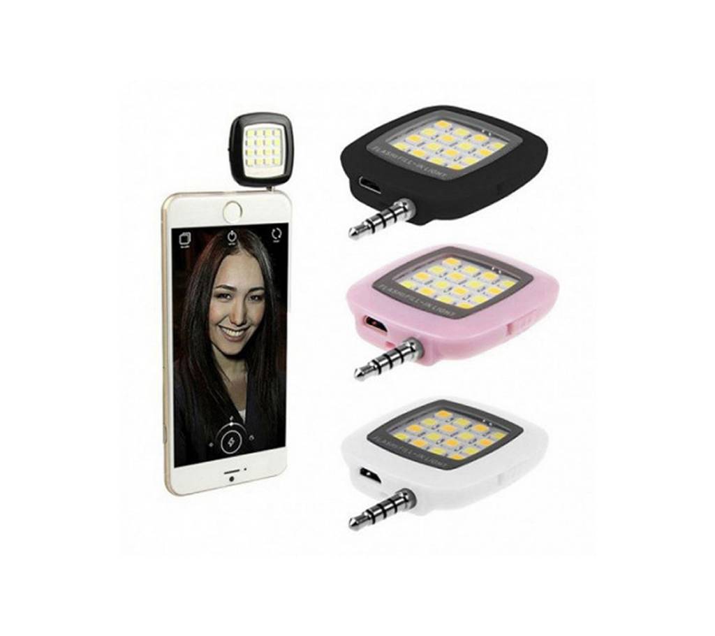 Selfie 16 LED ক্যামেরা ফ্ল্যাশ লাইট বাংলাদেশ - 812096
