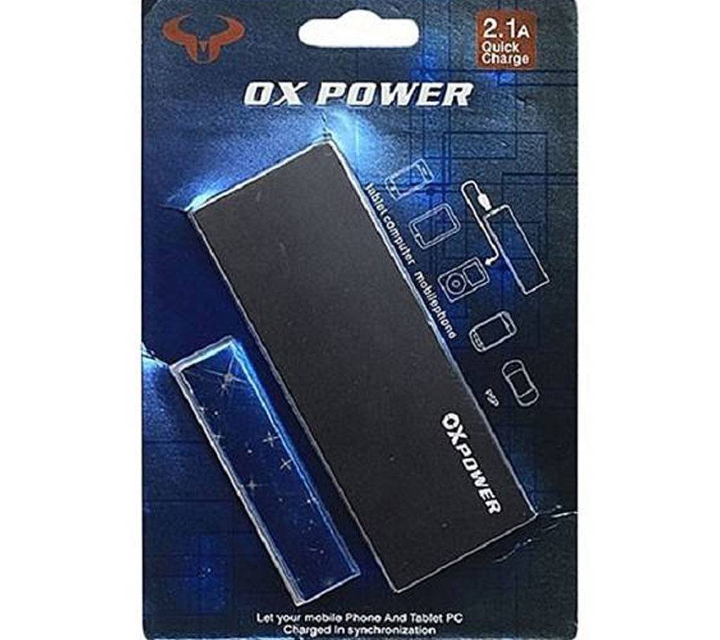OX Dual USB পাওয়ার ব্যাংক 10000 mAh বাংলাদেশ - 813248