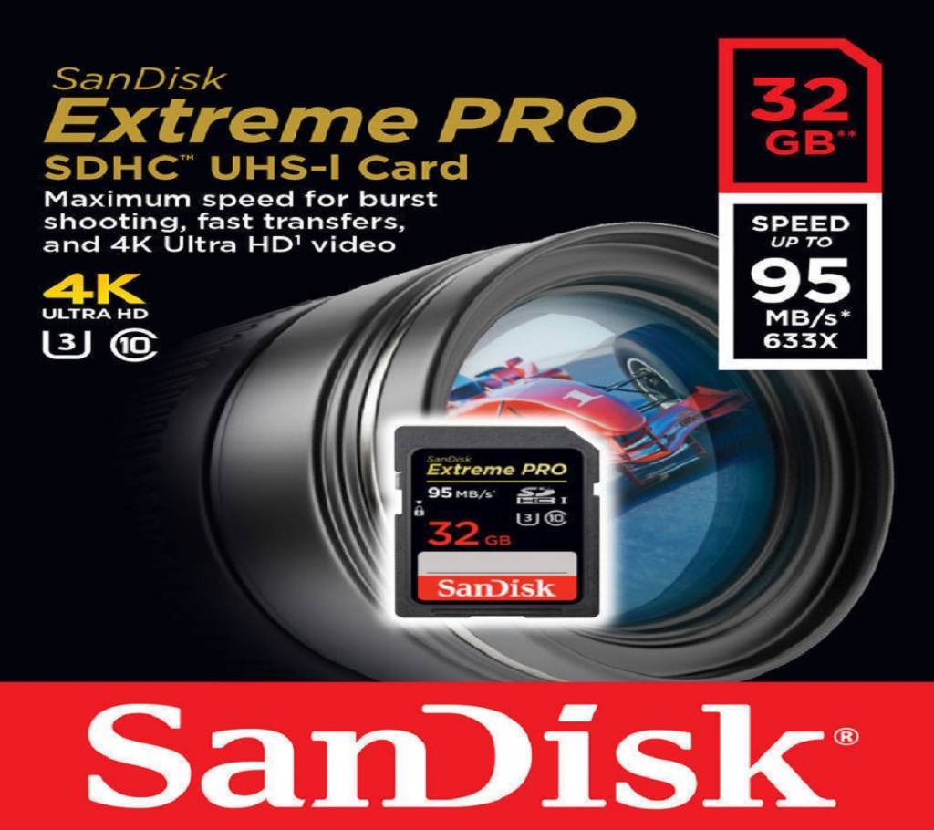 San disk 32 GB SD SDXC Card 95MB/s Class 10 - Copy বাংলাদেশ - 771507