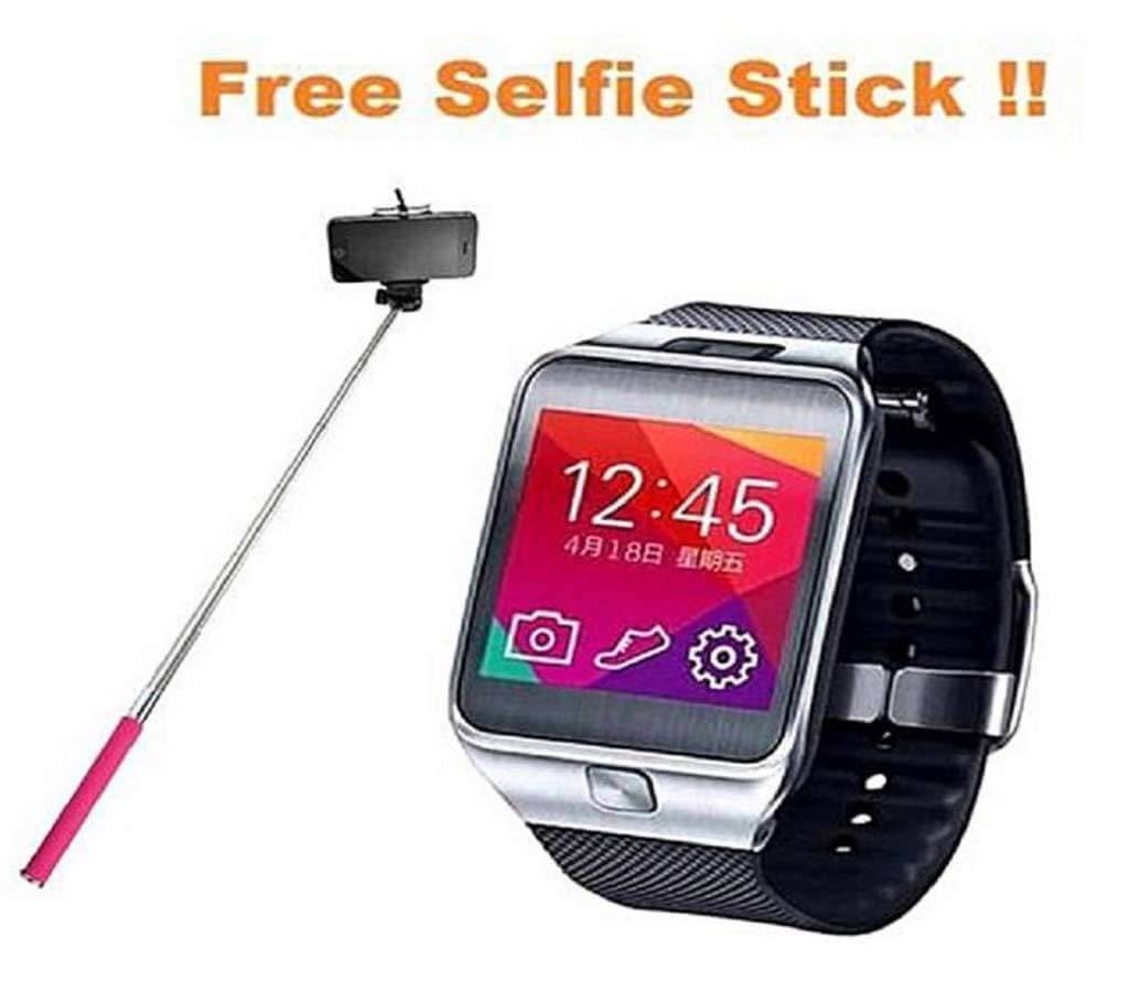 G2 Gear Single SIM Sports Watch and Selfie Stick বাংলাদেশ - 771926