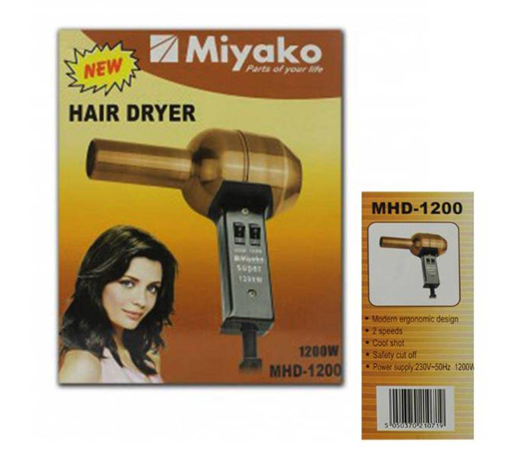 Miyako MHD-1200 হেয়ার ড্রাইয়ার বাংলাদেশ - 589234