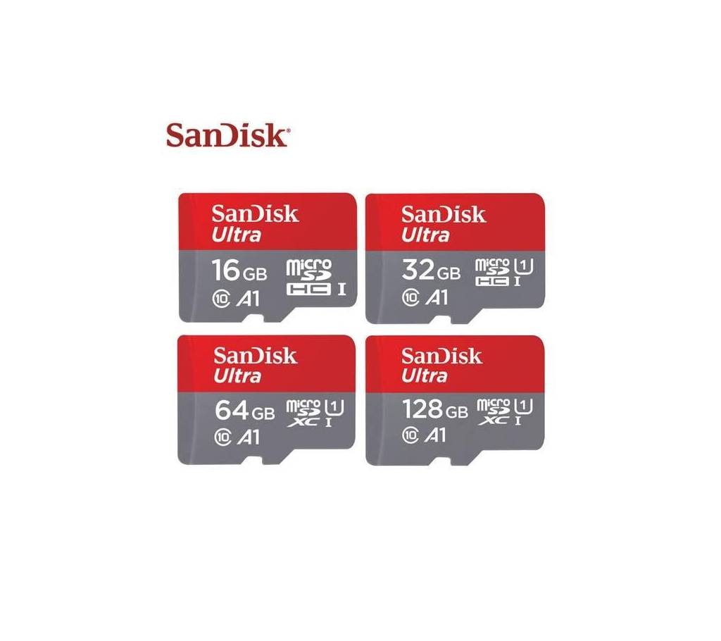 SanDisk Micro SD Card class 10 মেমোরী কার্ড বাংলাদেশ - 1020791