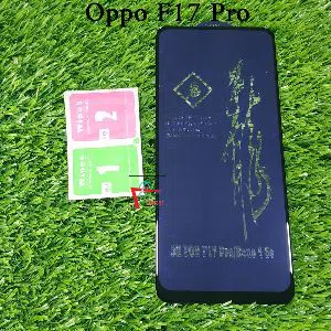 For Oppo F17 Pro - Rinbo 6D Full Cover Glass HD Clear Scratchproof Tempered Glass Screen Protector