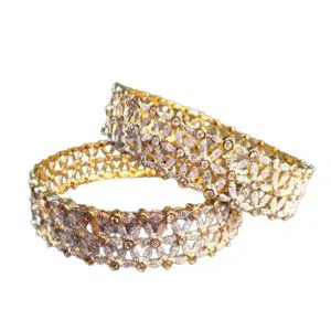 indian diamond cut bangle for ladies
