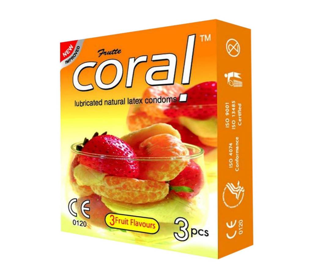 Coral কনডমস - 3 pieces Malaysian বাংলাদেশ - 1001527
