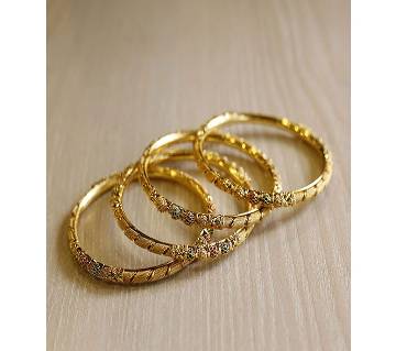 Indian gold plated bangles(4 pc)