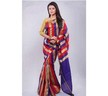 Multicolor silk sharee