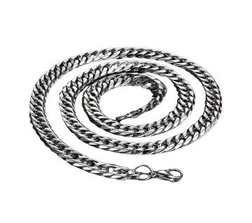 Jewelry Stainless steel Chain necklace chain flat silver filled chains hiphop mens