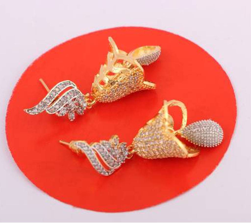 Indian diamond cut earring বাংলাদেশ - 619428
