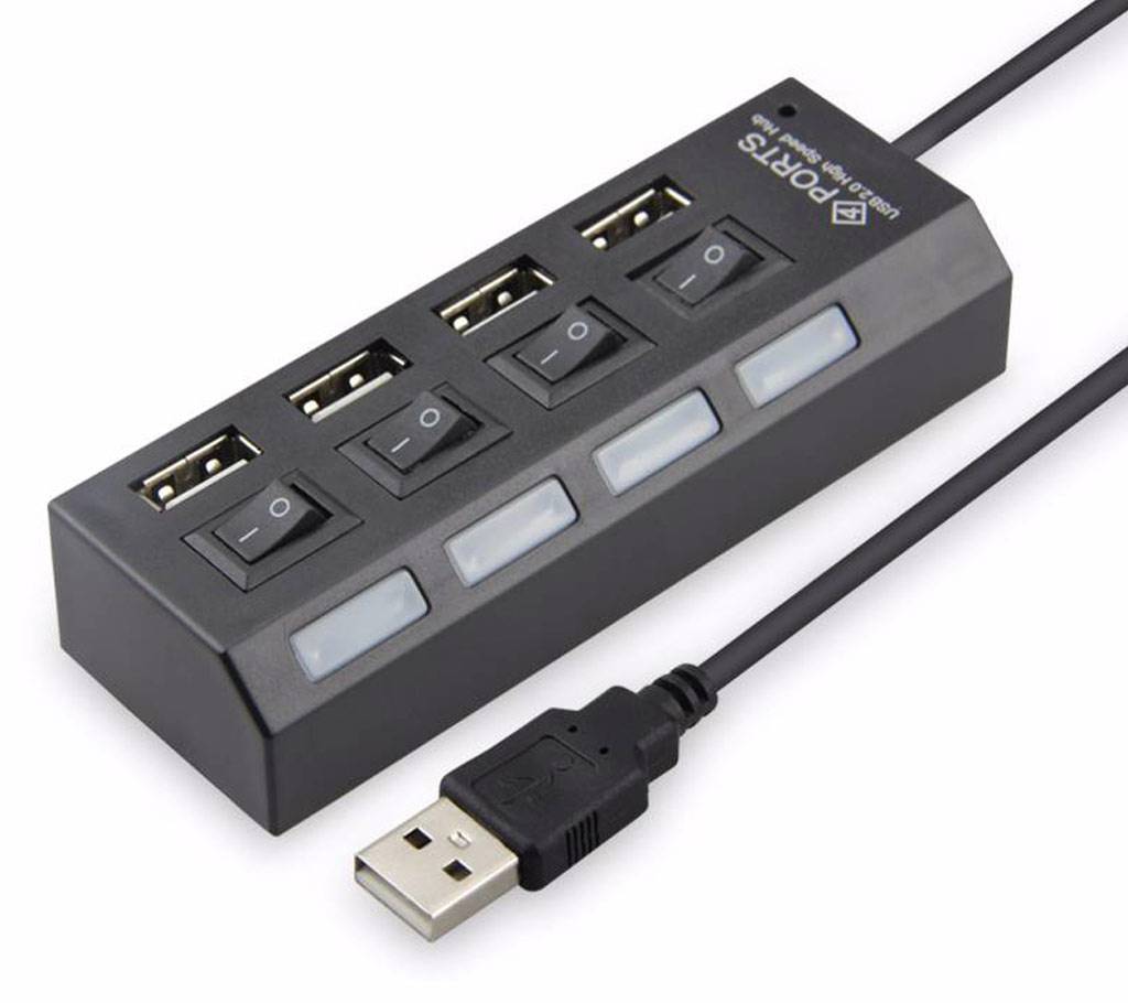 4 Ports USB 2.0 হাব বাংলাদেশ - 499206