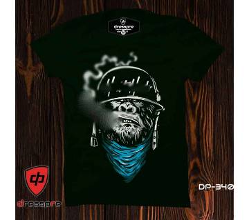 Half Sleeve Gents Casual T-Shirt