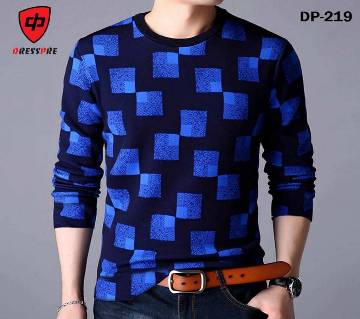 Full Sleeve Gents Casual T-Shirt