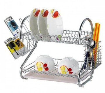 Double Layer Dish Drainer