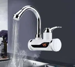 Electric Digital Hot Hot water wall tap