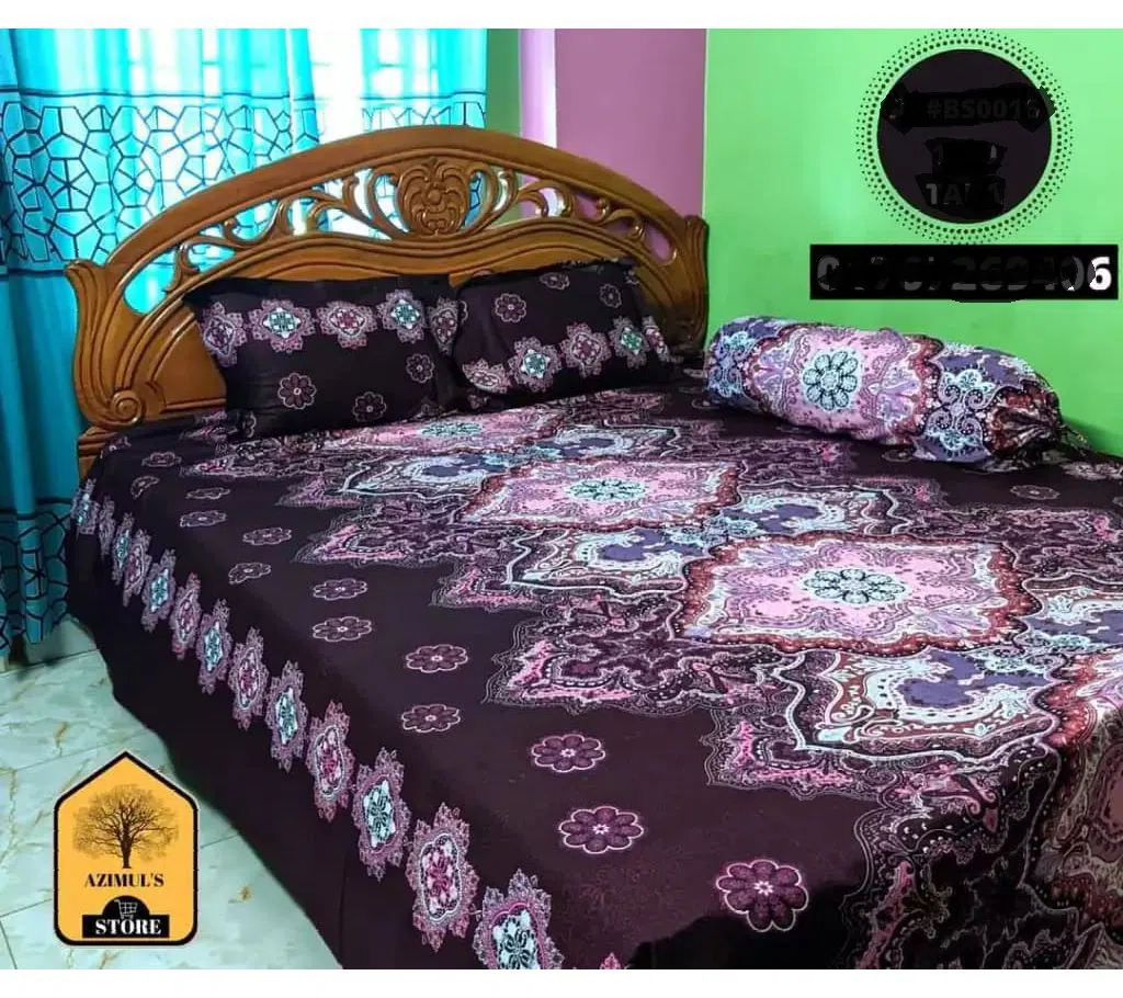Cotton Bed Sheet Bed