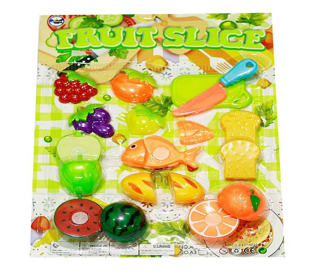 Fruit Slice Toys Set For Kids বাংলাদেশ - 726298