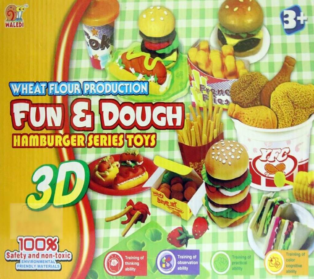 Hamburger Series Color Dough Toys বাংলাদেশ - 726849