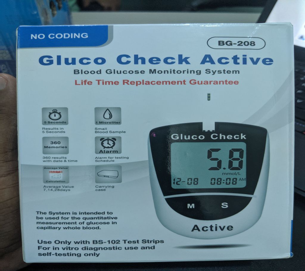 gluco check active