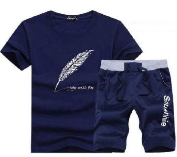 TWO IN -ONE MENZ T-SHIRT & SHORTS